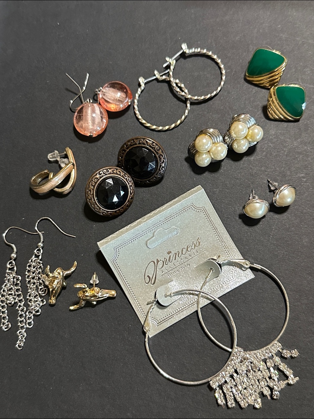 9.  Ten Pair Earring Bundle